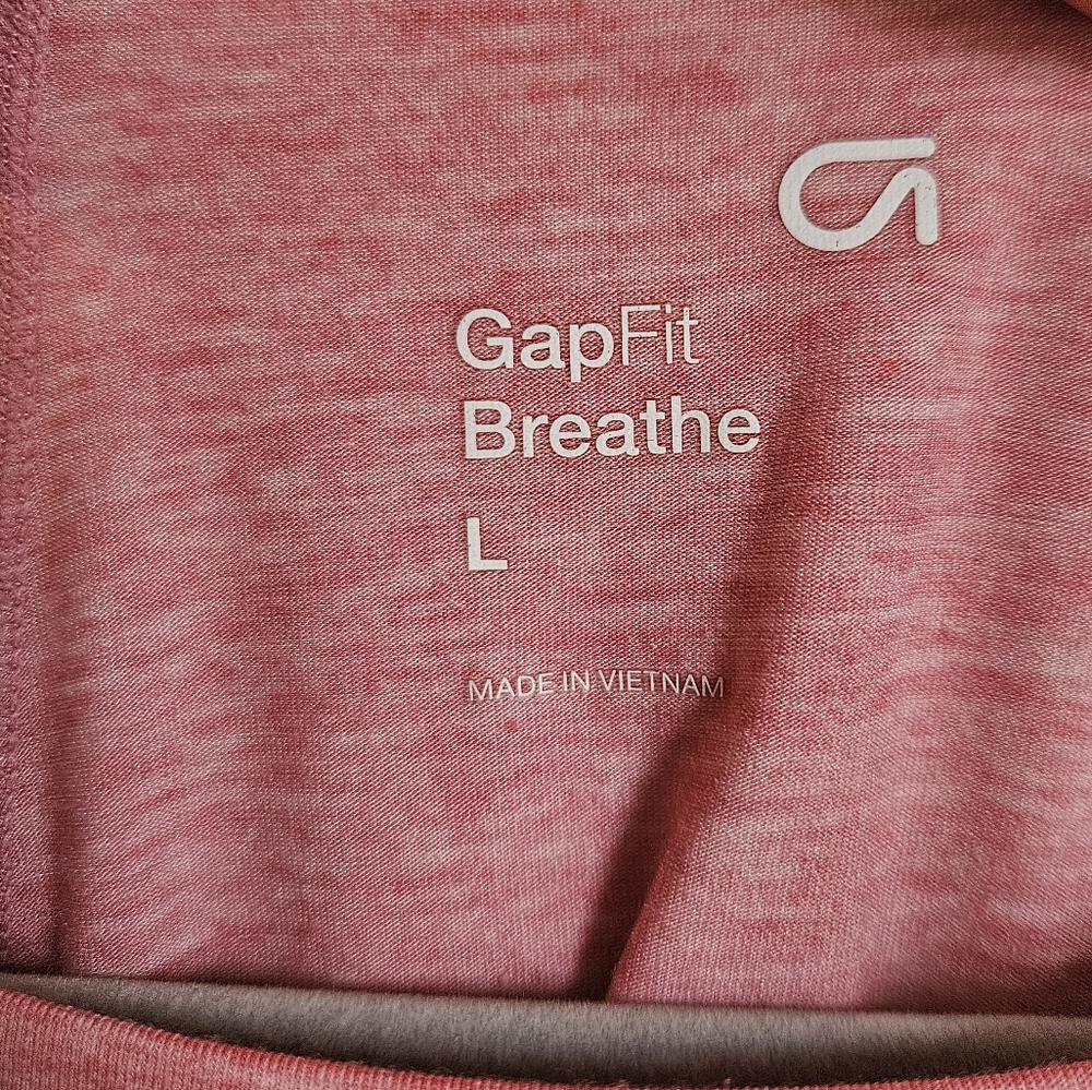 GAP Activewear Top in Pink Size Large - Picture 3 of 4